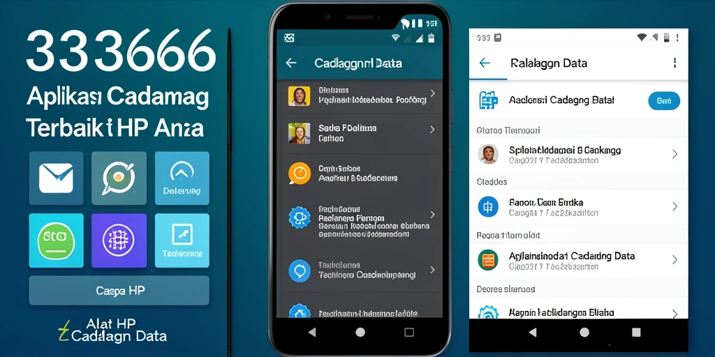 Tampilan antarmuka cadangan data 333666 yang ramah pengguna dan modern.