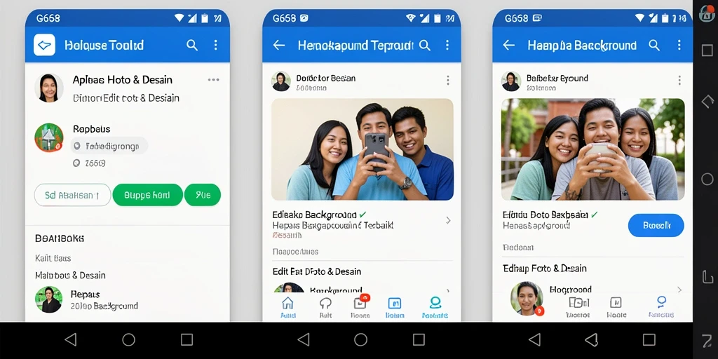 Screenshot G668 menampilkan antarmuka yang sederhana untuk menghapus latar belakang.