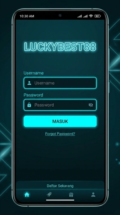 Masuk ke Akun luckybest88 di Android